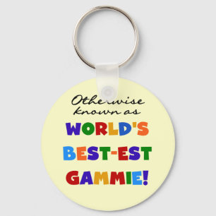 World's Best-est Gammie T-shirts and Gifts Key Ring
