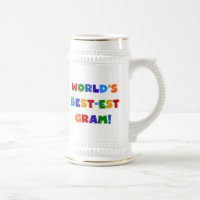 World's Best-est Gram Bright Colours Gifts