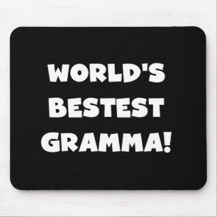 World's Best-est Gramma Black or White Mouse Pad