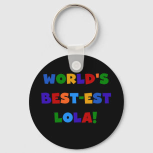 World's Best-est Lola T-shirts and Gifts Key Ring