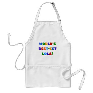 World's Best-est Lola T-shirts and Gifts Standard Apron