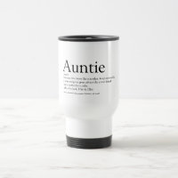 World's Best Ever Aunt, Auntie Definition Modern