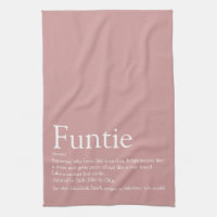 World's Best Ever Aunt, Auntie Definition Pink