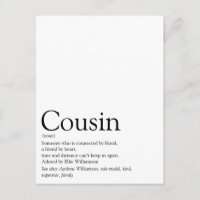 World's Best Ever Cousin Definition
