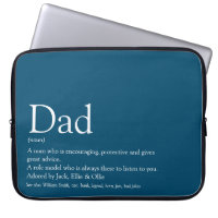 World's Best Ever Dad Father Daddy Definition Blue