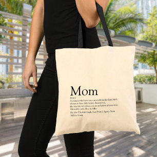 World's Best Ever Mum, Mum, Mother Definition Tote Bag