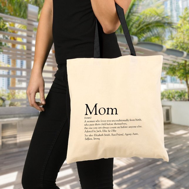 World's Best Ever Mum Mum Mother Definition Tote Bag (World's Best Ever Mom Mum Mother Definition Tote Bag)