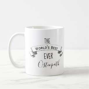 Worlds' Best Ever Personalised Osteopath Coffee Mug