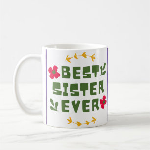 World's Best Ever Sister Definition purple Coffee Mug