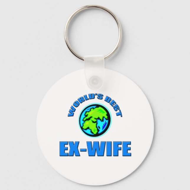 World's Best Ex-Wife Key Ring (Front)