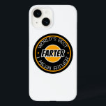 World's Best Farter I Mean Father Case-Mate iPhone 14 Case<br><div class="desc">Celebrate dad’s legendary status with a design that’s as funny as it is heartwarming! Whether he’s cracking jokes or… cutting the cheese, this "World’s Best Farter—I Mean Father" graphic is the perfect way to show him you love him just the way he is—gassy and all. Ideal for Father's Day, birthdays,...</div>