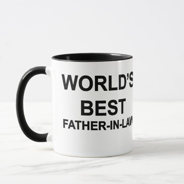 World's Best Father-In-Law Mug (Left)