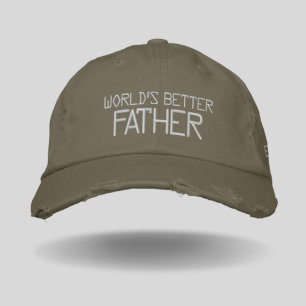 World's Best Father Year Established Baseball Cap
