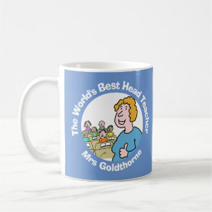 World's Best Female Head Teacher Coffee Mug