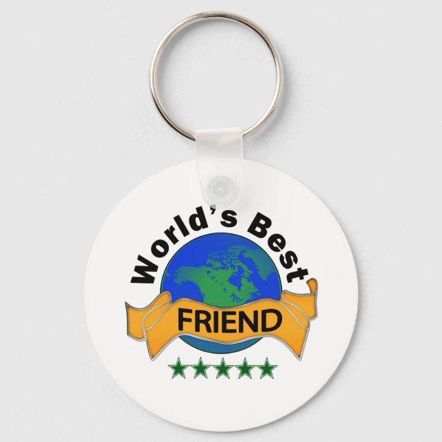 World's Best Friend Key Ring (Front)