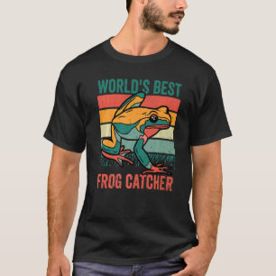 World's Best Frog Catcher Frog Hunter T-Shirt