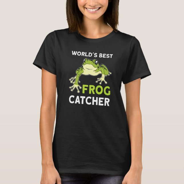 Worlds best frog catcher kids boy and girls  1 T-Shirt (Front)