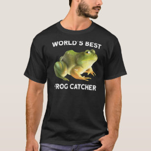 Worlds best frog catcher kids boy and girls T-Shirt