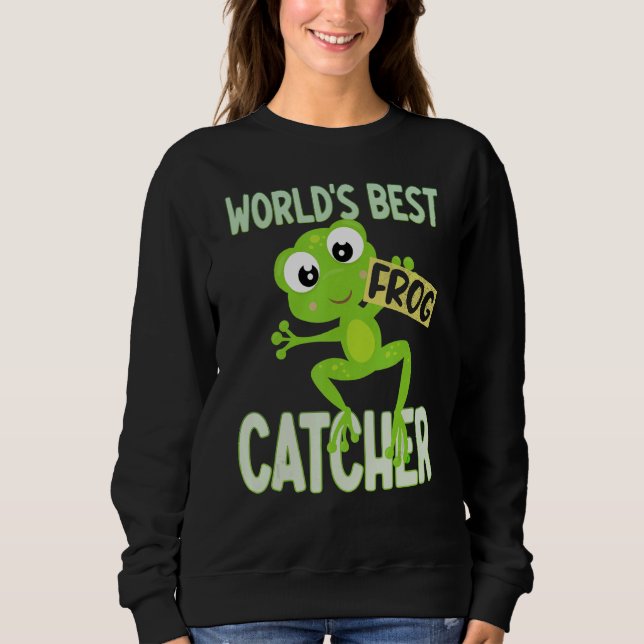 World's Best Frog Catcher Tees Boys Girls Kids Fro (Front)
