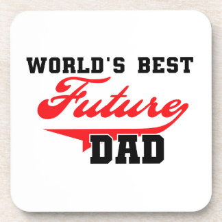 World's Best Future Dad Gifts Coaster