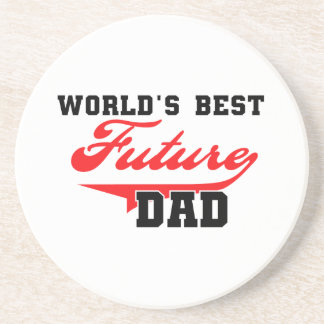 World's Best Future Dad Gifts Coaster
