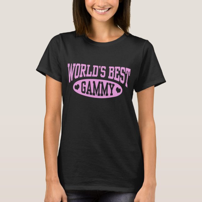 World's Best Gammy T-Shirt (Front)