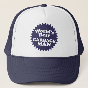 World's Best Garbage Man Trucker Hat