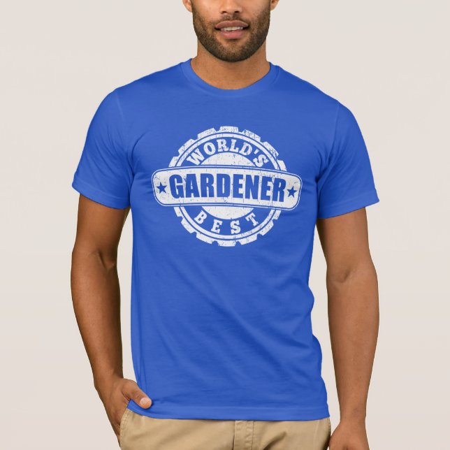 World's Best Gardener T-Shirt (Front)