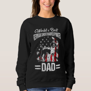 WORLD'S BEST German Shepherd Dad Father's Day Pet Sweatshirt