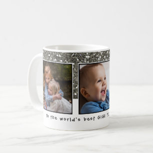 World's Best Gigi 3 Photo Collage Grandma   Coffee Mug