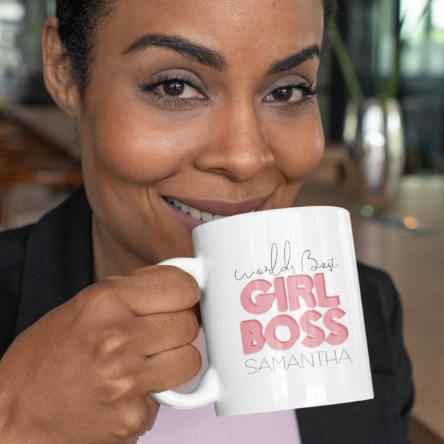 Worlds Best Girl Boss Coffee Mug (Creator Uploaded)