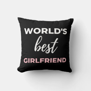 World's Best Girlfriend Cushion