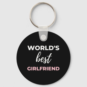 World's Best Girlfriend Key Ring