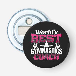 World's Best Girls Gymnastics Coach Bottle Opener