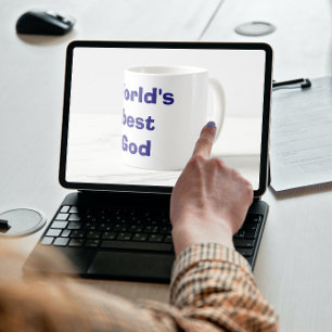 World's best God funny Coffee Mug