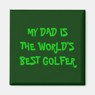 WORLD'S BEST GOLFER MAGNET