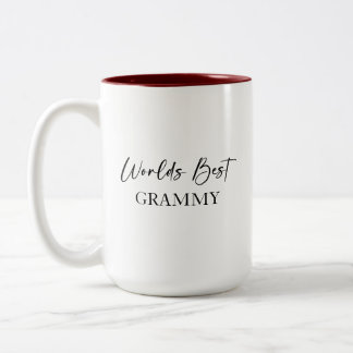 World's Best Grammy & Most Loved Personalised Mug