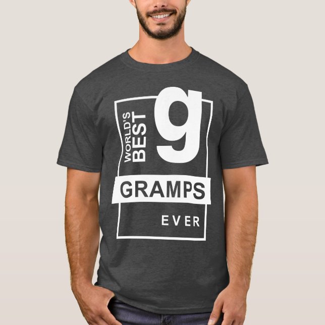 World's Best Gramps Ever T-Shirt (Front)
