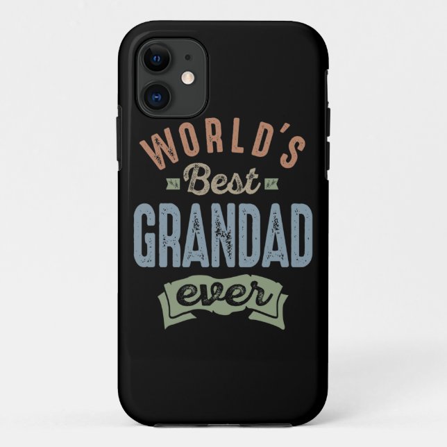 Worlds Best Grandad Case-Mate iPhone Case (Back)