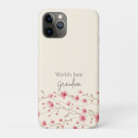 World's Best Grandma - Pastel Floral Personalised 