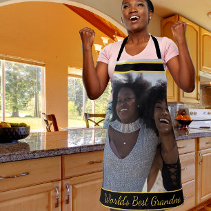 World's Best Grandma Photo Apron