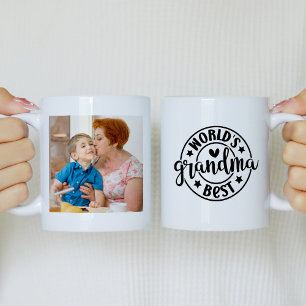 World's Best Grandma Photo  Coffee Mug