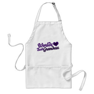 Worlds Best Grandma Standard Apron
