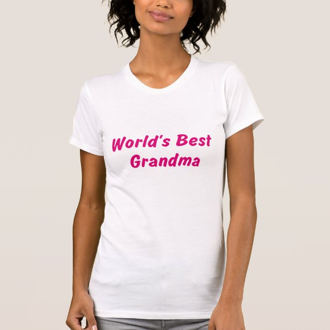 World's Best Grandma Tee (Front)