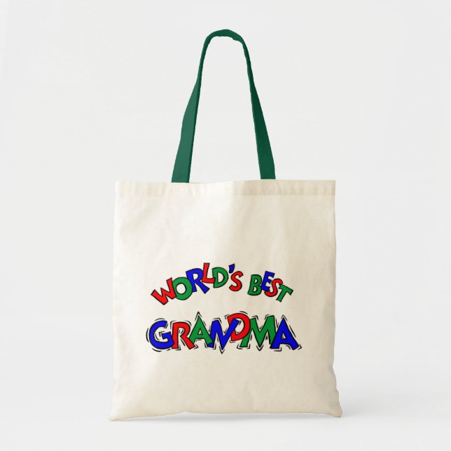 World's Best Grandma Tote Bag (Front)