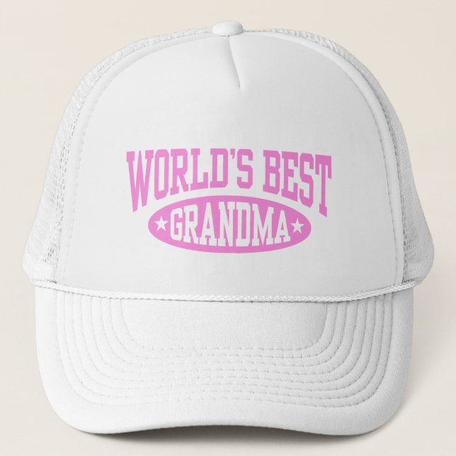 World's Best Grandma Trucker Hat (Front)