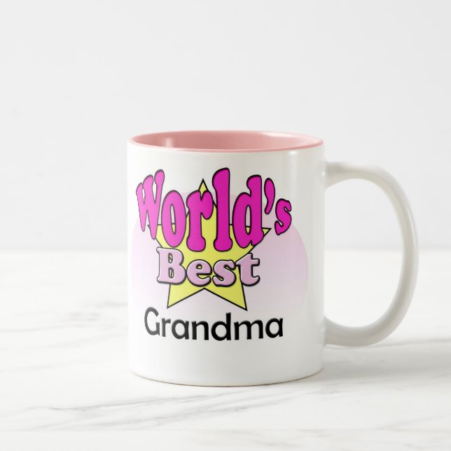World's Best Grandma Two-Tone Coffee Mug (Right)