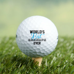 World's Best Grandpa Ever Golf Balls