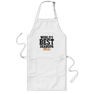 World's Best Grandpa Father's Day Grilling Apron