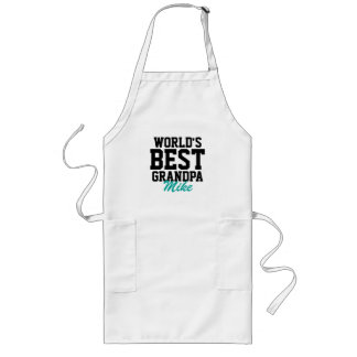 World's Best Grandpa Father's Day Grilling Apron